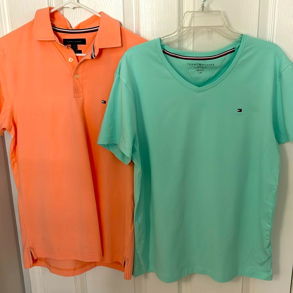 2 Tommy Hilfiger Men Shirts